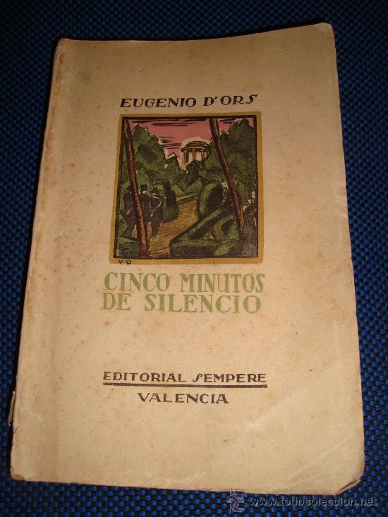 Libros antiguos: (165) CINCO MINUTOS DE SILENCIO - Foto 1