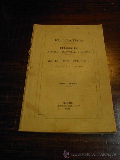 Libros antiguos: Ventura de la Vega, El teatro, 1855 - Foto 1
