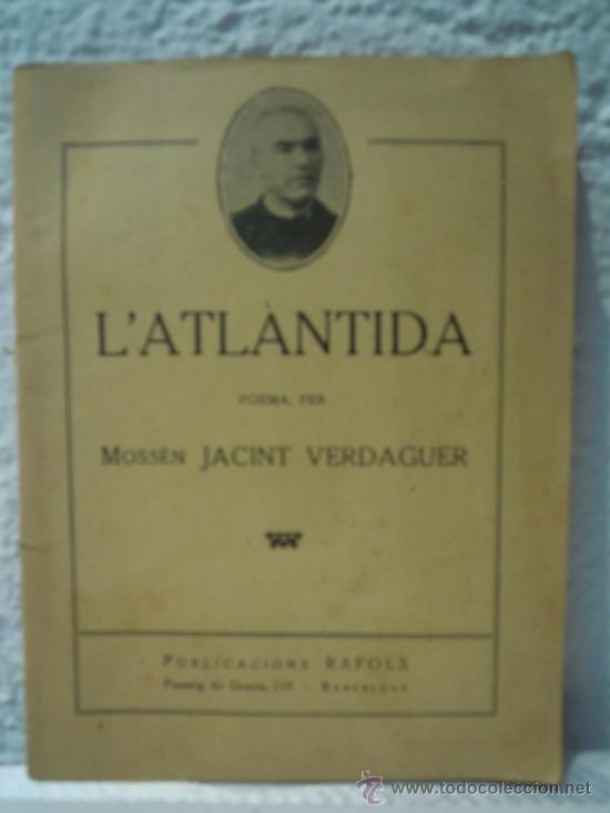 Libros antiguos: LAtlantida  (poema) - Foto 1