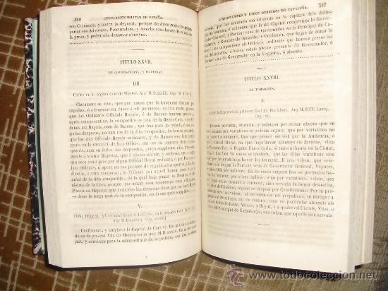 Libros antiguos: 1854 CONSTITUTIONS Y ALTRES DRETS DE CATALUNYA     VALLECILLO - Foto 3