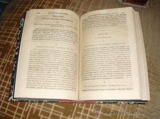 Libros antiguos: 1854 CONSTITUTIONS Y ALTRES DRETS DE CATALUNYA     VALLECILLO - Foto 5