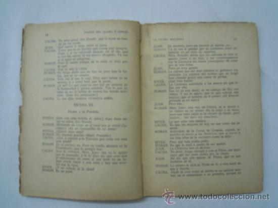 Libros antiguos: La p&iacute;cara molinera  (teatro) - Foto 2