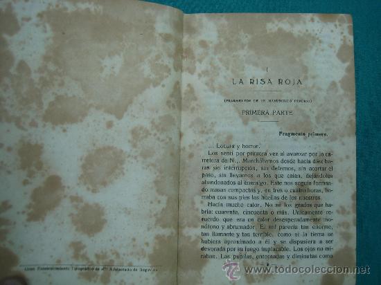 Libros antiguos: Novela La risa roja por Le&oacute;nidas Andreiev - Foto 5