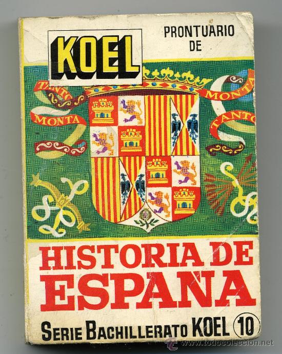 Libros antiguos: prontuario de historia de espa&ntilde;a - Foto 1