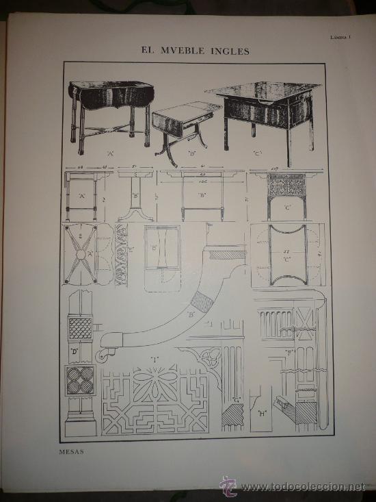 Libros antiguos: El Mueble Ingl&eacute;s. W. S. Simons - Foto 3