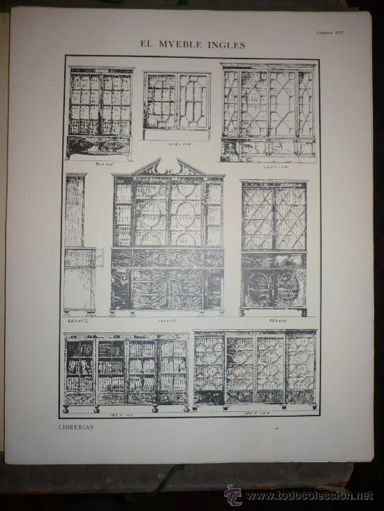 Libros antiguos: El Mueble Ingl&eacute;s. W. S. Simons - Foto 5