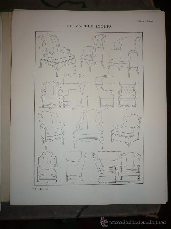 Libros antiguos: El Mueble Ingl&eacute;s. W. S. Simons - Foto 6