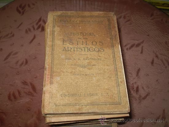 Libros antiguos: Coleccion Labor. Estilos artisticos. (1932) - Foto 1
