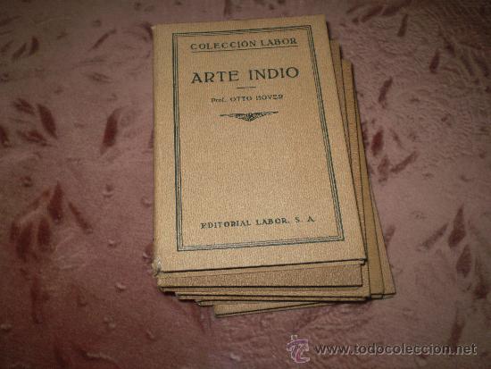 Libros antiguos: Coleccion Labor. Arte indio. (1927) - Foto 1