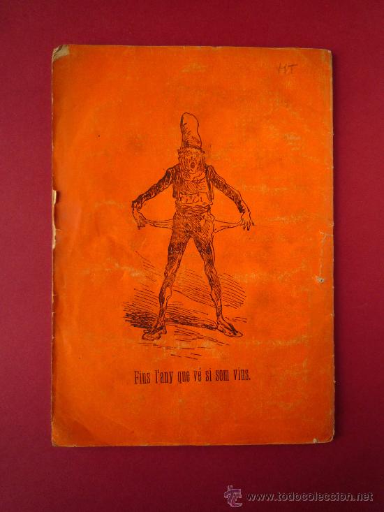 Libros antiguos: LO FORASTER, ALMANACH PER LANY 1872 - Foto 11
