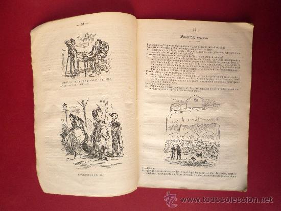 Libros antiguos: LO FORASTER, ALMANACH PER LANY 1872 - Foto 4