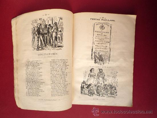 Libros antiguos: LO FORASTER, ALMANACH PER LANY 1872 - Foto 6