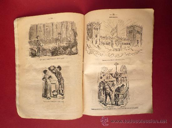 Libros antiguos: LO FORASTER, ALMANACH PER LANY 1872 - Foto 8