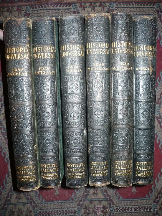 Libros antiguos: Historia Universal. 6 Tomos, (1931 - 1934). VV.AA. - Foto 2