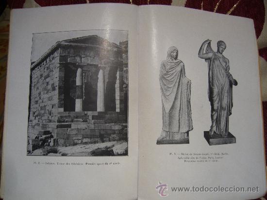 Libros antiguos: &rdquo;LART EN GRECE&rdquo; DE A.DE RIDDER Y W.DEONNA. 1&ordf; EDICION 1.924. - Foto 4