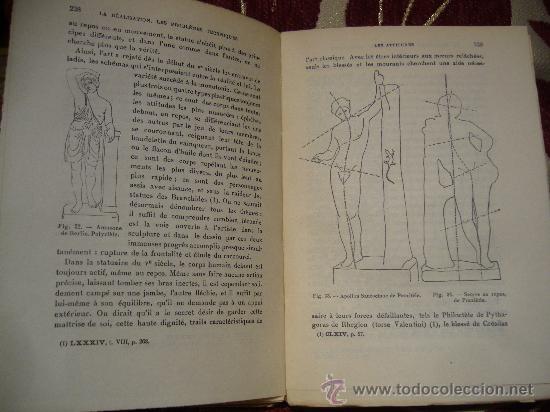 Libros antiguos: &rdquo;LART EN GRECE&rdquo; DE A.DE RIDDER Y W.DEONNA. 1&ordf; EDICION 1.924. - Foto 7