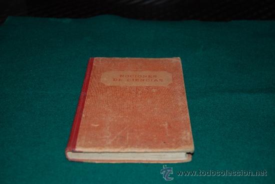 Libros antiguos: Nociones de ciencias - Foto 1