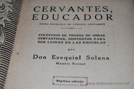 Libros antiguos: Lote de 2 libros sobre cervantes - Foto 7