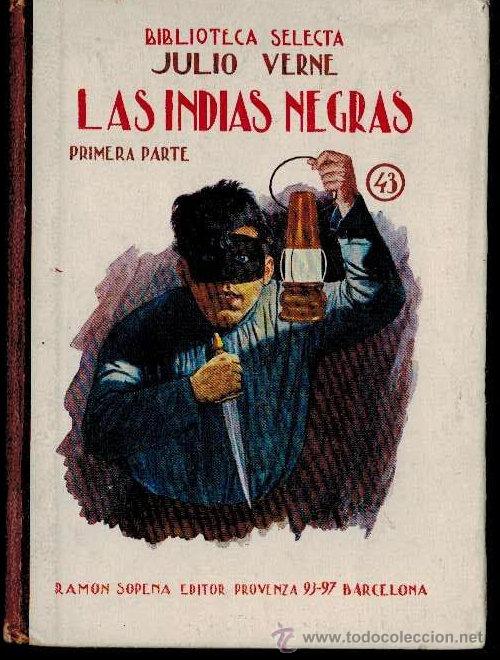 Libros antiguos: VERNE, Julio. Las indias negras - Foto 1
