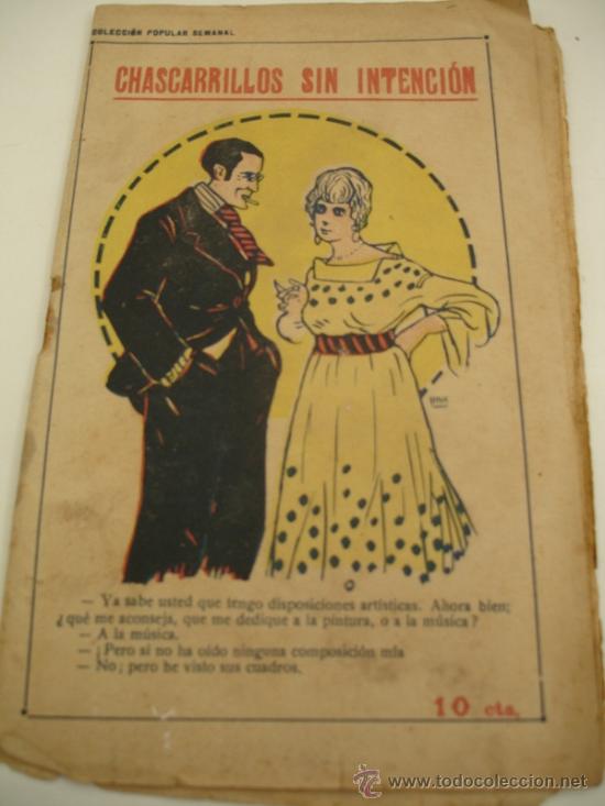 Libros antiguos: CHASCARRILLOS SIN INTENCION - Foto 1