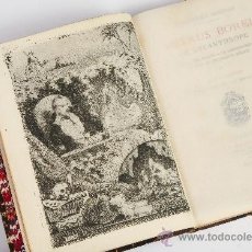 Libros antiguos: PETRUS BOREL - LE LYCANTHROPE - JULES CLARETIE FRONTISPICIE A L'EAU-FORTE AVEC PORTRAIT DE ULM-PARIS