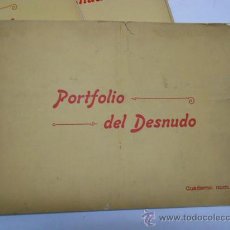 Libros antiguos: EROTICA. PORTFOLIO DEL DESNUDO, COLECCION COMPLETA DE 20 CUADERNOS CON 12 DESNUDOS Y COMENTARIO.. Lote 31317889