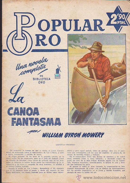Libros antiguos: NOVELA POPULAR ORO N&ordm; 5 - Foto 1