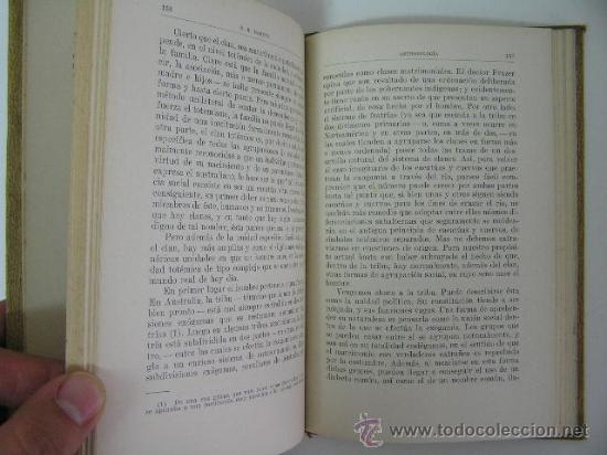 Libros antiguos: antropologia, marett, 1931, labor ed, ref tecnicos c4 - Foto 6