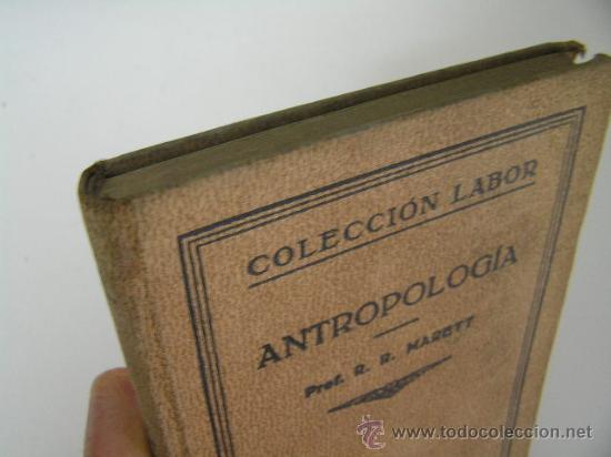 Libros antiguos: antropologia, marett, 1931, labor ed, ref tecnicos c4 - Foto 2