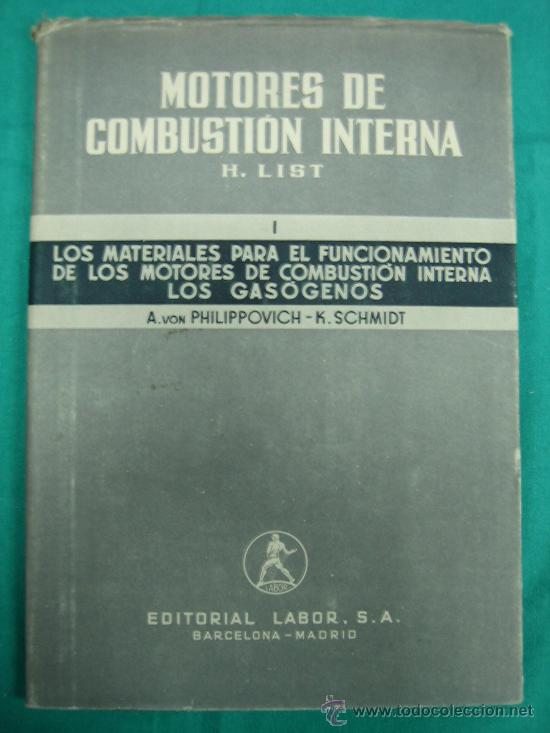 Libros antiguos: Motores de combustion interna 1944 - Foto 1