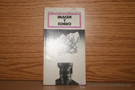 Libros antiguos: IMAGEN Y SONIDO