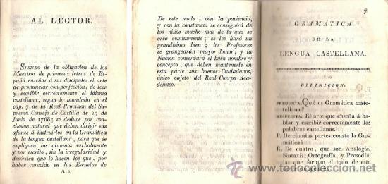 Libros antiguos: GRAM&Aacute;TICA CASTELLANA &ndash; A&ntilde;o 1818 - Foto 2
