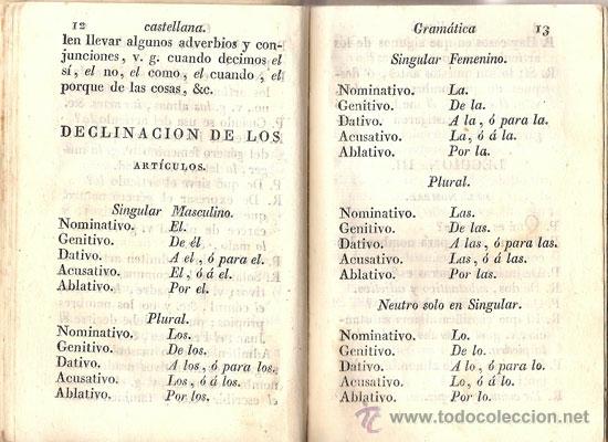 Libros antiguos: GRAM&Aacute;TICA CASTELLANA &ndash; A&ntilde;o 1818 - Foto 3