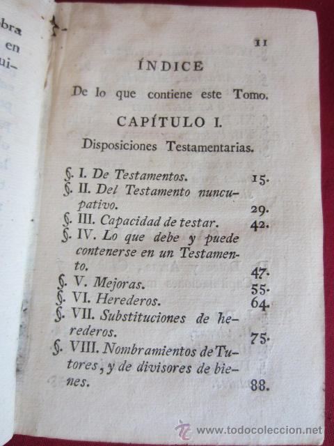 Libros antiguos: DISPOSICIONES TESTAMENTARIAS, DOTES, DONACIONES, PRESTAMOS, ETC..... - Foto 4