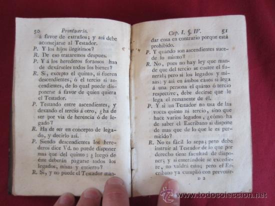 Libros antiguos: DISPOSICIONES TESTAMENTARIAS, DOTES, DONACIONES, PRESTAMOS, ETC..... - Foto 6