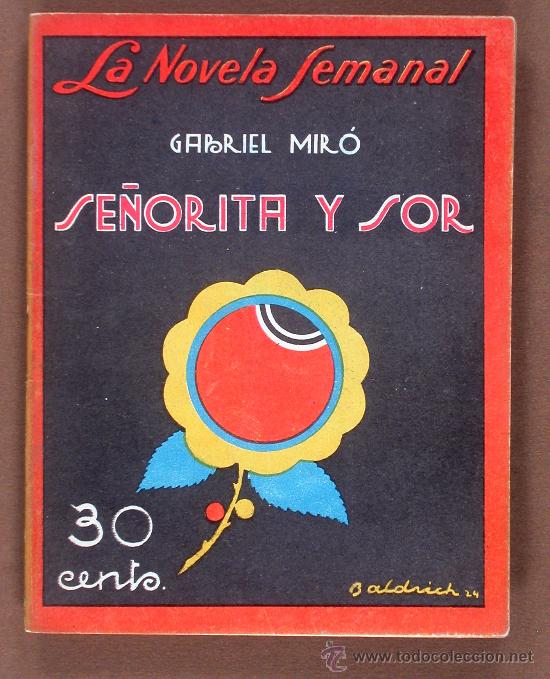 Libros antiguos: Se&ntilde;orita y Sor. Gabriel Mir&oacute; - Foto 1