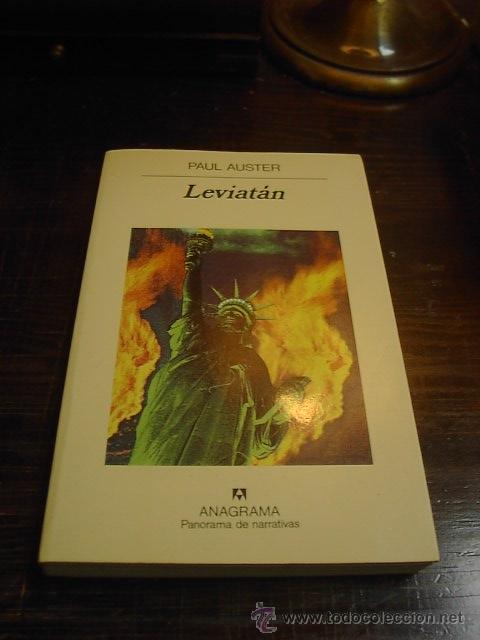 Libros antiguos: Paul Auster, Leviatan, n&ordm; 283,  Ed. Anagrama - Foto 1