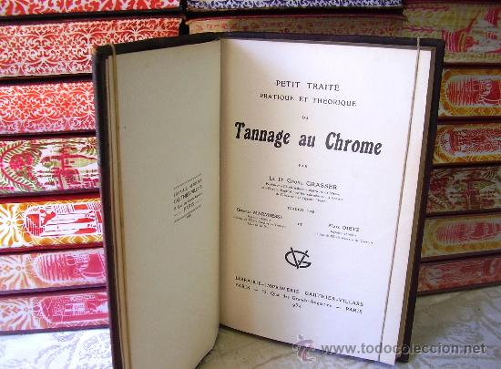 Antiquarische B&uuml;cher: PETIT TRAIT&Eacute; PRATIQUE ET TH&Eacute;ORIQUE DU TANNAGE AU CHROME . Autor : Grasser, Georg