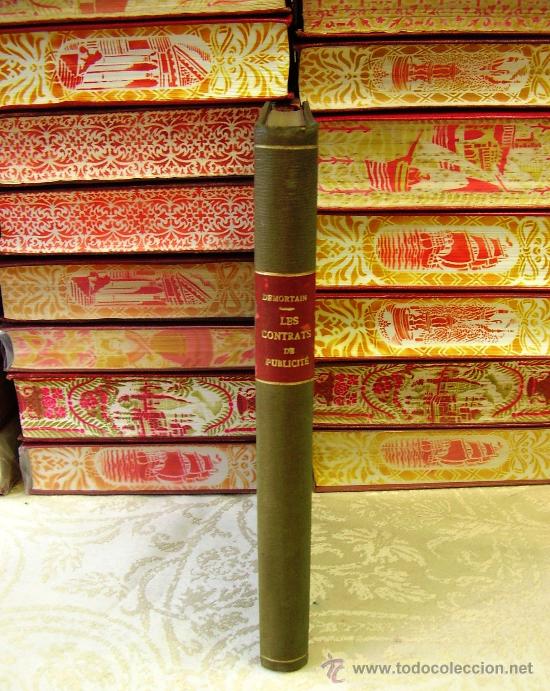 Antiquarische B&uuml;cher: LES CONTRATS DE PUBLICIT&Eacute; . &Eacute;tude juridique des contrats de publicit&eacute; par la presse et par...