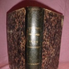 Libros antiguos: EXCEPCIONAL LIBRO MANUSCRITO SOBRE FISIOLOGIA ANIMAL - AÑO 1874.. Lote 32212053