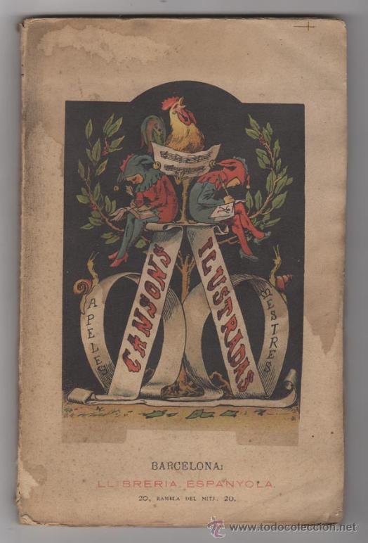 Libros antiguos: CANSONS ILUSTRADAS. APELES MESTRES - Foto 1