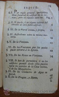 Libros antiguos: PRONTUARIO JUR&Iacute;DICO Y ELEMENTOS PR&Aacute;CTICOS PARA EXERCER EL ARTE DE EDIFICAR SIN AGRAVIO DEL VECINO. - Foto 2