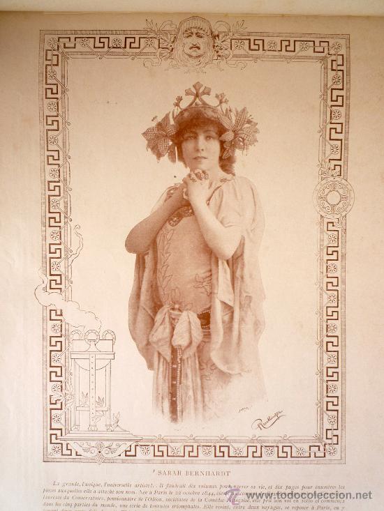 Libros antiguos: LE PANORAMA. SALONS DE  PARIS Y JOLIES ACTRICES. PARIS, 1895 - Foto 1