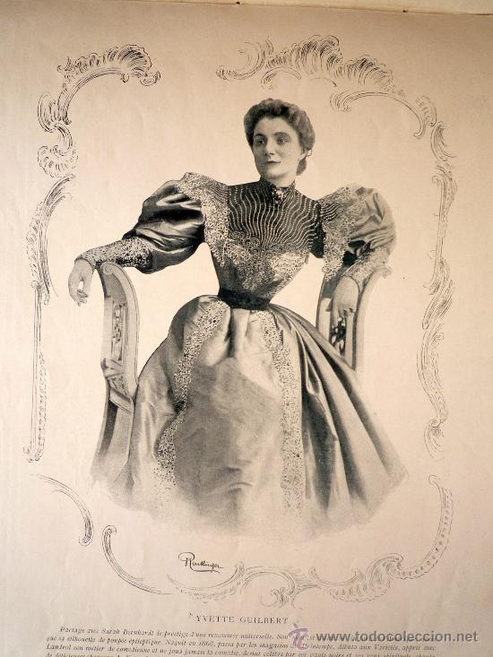 Libros antiguos: LE PANORAMA. SALONS DE  PARIS Y JOLIES ACTRICES. PARIS, 1895 - Foto 13