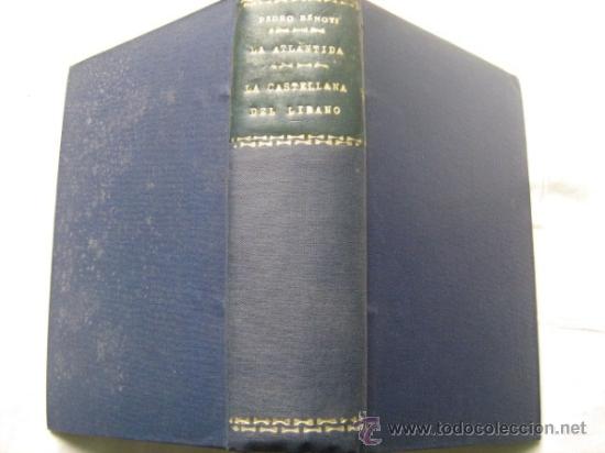 Libros antiguos: LA ATL&Aacute;NTIDA. BENOIT, Pierre. 1929 - Foto 1