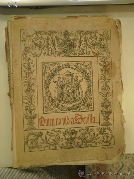 Libros antiguos: Antiguo libro sobre Sevilla - Foto 1