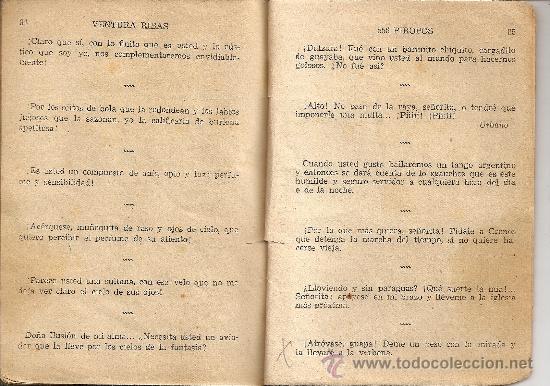Libros antiguos: 555 piropos ,,VENTURA RIBAS - Foto 1