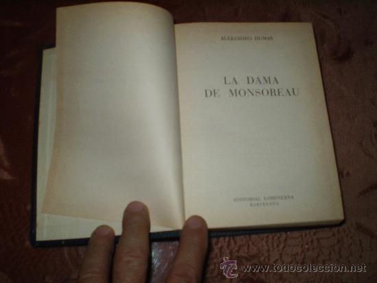 Libros antiguos: Alejandro Dumas. La dama de Monsoreau - Foto 2