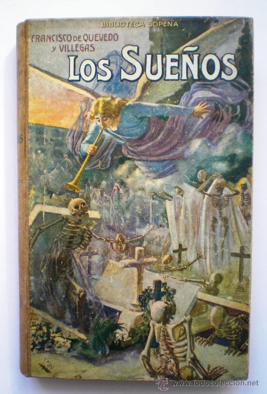 Libros antiguos: FRANCISCO DE QUEVEDO: LOS SUE&Ntilde;OS. - Foto 1