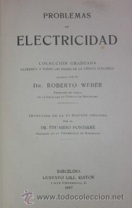 Libros antiguos: PROBLEMAS DE ELECTRICIDAD - A&Ntilde;O 1907 - Foto 2